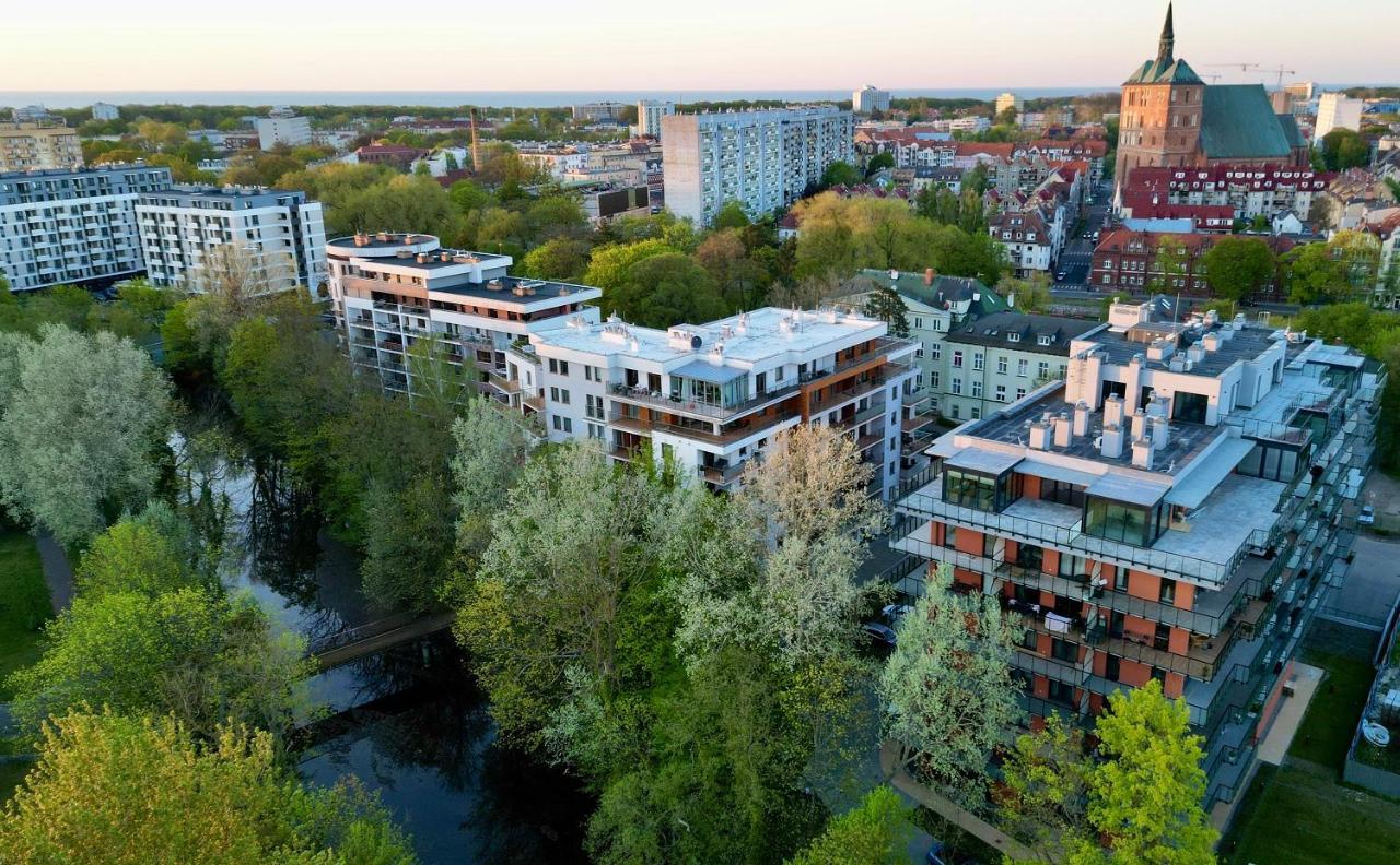 Apartamenty Wyspa Solna By Vacation Rental - Basen, Sauna, Jacuzzi, Silownia W Cenie Kołobrzeg Eksteriør billede